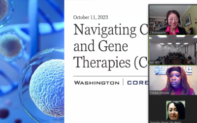 Washington CORE Delivers Lectures on latest life science issues to Georgetown University Students
