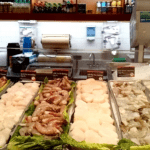 Selling Scallop from Japan at store