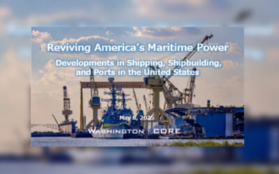 Developments in Shipping, Shipbuilding, and Ports in the United States