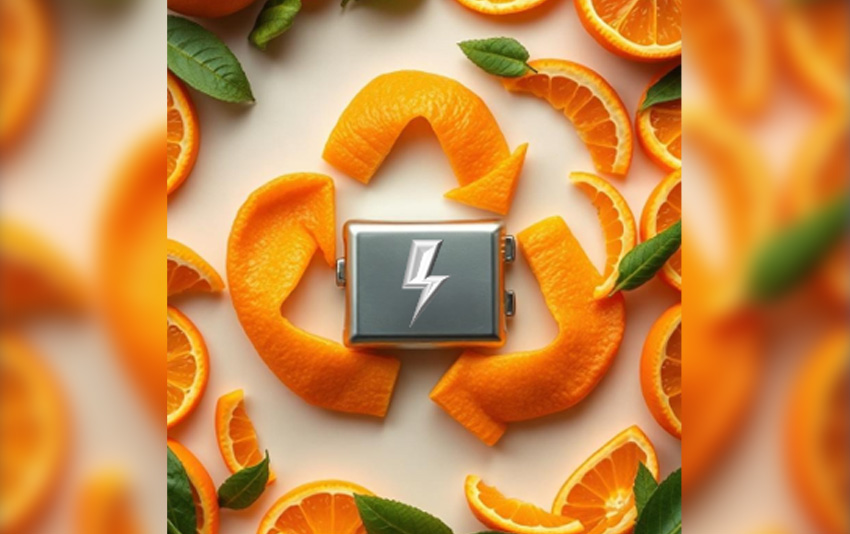 Turning Orange Peels into a Circular Battery Future
